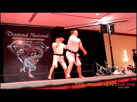 Team Freestyle Synchronized Forms at Diamond Nationals 2012