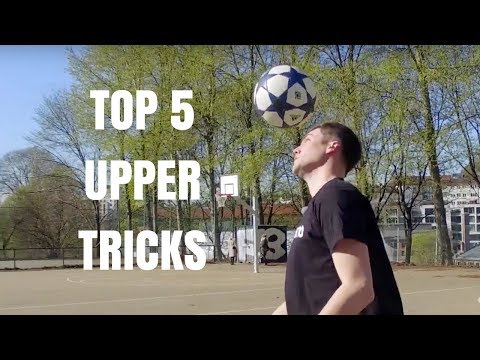 TOP 5 UPPER TRICKS - AZUN FREESTYLE FOOTBALL