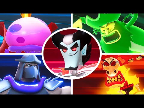 Nickelodeon All-Star Brawl 2 - All Bosses & Ending