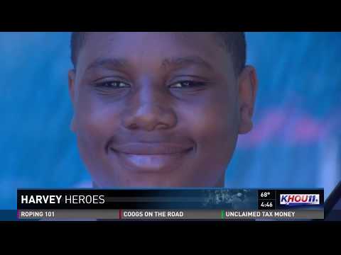 Harvey hero: Hitchcock teen rescues 17 people