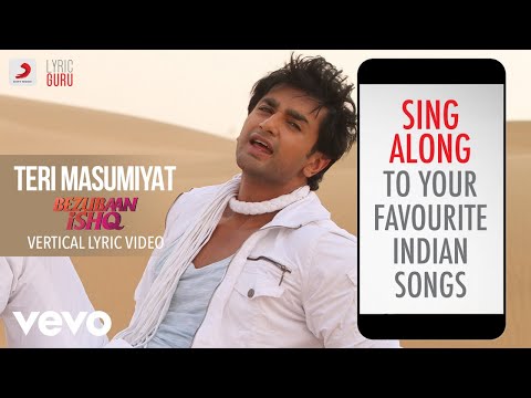 Teri Masumiyat - Bezubaan Ishq|Official Bollywood Lyrics|Altamash Faridi