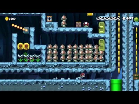 Mot's Tuesday hillside retreat by Crimboski - Super Mario Maker - No Commentary 1AF