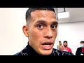 DAVID BENAVIDEZ ON FIGHTING CANELO NEXT AFTER TKO WIN OVER DAVIS; TALKS HOW FIGHT GOES & MORE