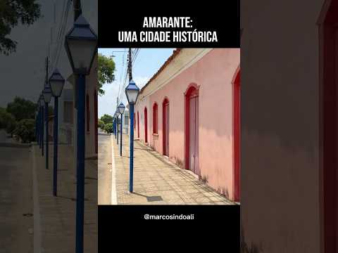 AMARANTE-PI: A cidade que parou no tempo! ❤️ #shorts #piaui
