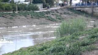 preview picture of video 'Inundaciones en Murcia, Rio Segura 29-09-2012'