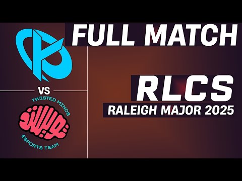 [FULL MATCH] KCorp vs Twisted Minds | RLCS 2025 - Raleigh Major