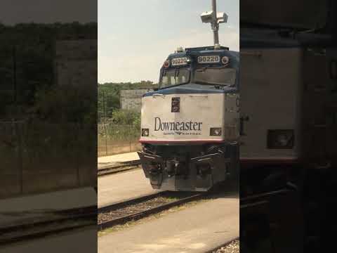 Amtrak F40/NPCU #90220 @ Portland, Maine 8/4/19