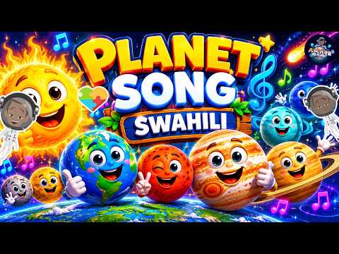 Sayari Zote za Mfumo wa Jua — Swahili Planet Song video thumbnail