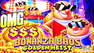 🚨RARE🚨OMG NEW SECRET BONANZA BROS GOLDEN HEIST BONUS SLOT REVEAL 2026 LAS VEGAS 