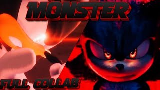 Shadow AMV - Zakkujo  Feat. KITSUN3POWER ~ Monster (Full Collab With @SuperSonicUnleashed)