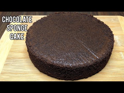 How to Make Soft Chocolate Sponge Cake | Without Oven Cake Recipe | Chocolate Cake Recipe