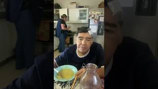 La última grabación de Maradona antes de Morir