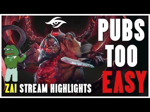 PUBS TOO EASY // Secret Zai Stream Highlights | DotA 2