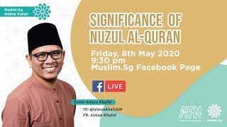 Download lagu Significance of Nuzul Al-Quran | Ustaz Aiman Khalid | Islamic Lecture mp3 Download lagu Significance of Nuzul Al-Quran | Ustaz Aiman Khalid | Islamic Lecture mp3