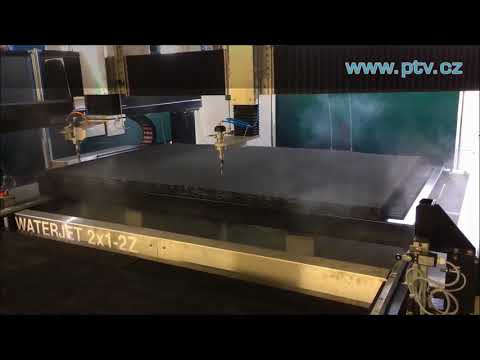 Установка гидроабразивной резки PTV Dynamite - Видео c Youtube №1
