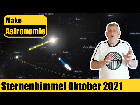 Sternenhimmel Oktober 2021 - Sternbilder, Planeten, Astronomie