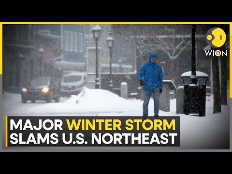 New York Snowstorm: NYC Sees Heaviest Snowfall in Nearly Four Years | WION NEWS