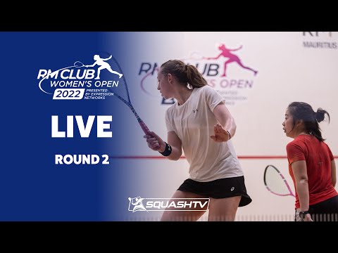 Squash: RMClub Women's Open 2022 - Round 2