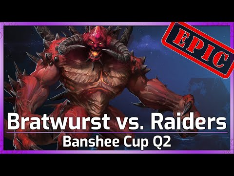 Bratwurst Boys vs. Raiders - Banshee Cup Q2 - Heroes of the Storm