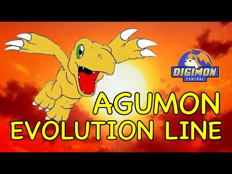 Agumon Evolution Line