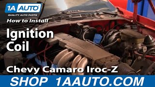 How to Replace Ignition Coil 74-87 Chevy Camaro [PART 1]
