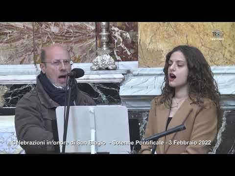 Bronte  (CT) - Celebrazioni in onore di San Biagio  - 3 Febbraio 2022 - TRC