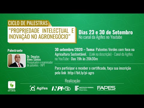 Patentes Verdes com Foco na Agricultura Sustentável