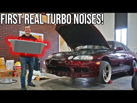 1JZ SOARER GETS A GREDDY INTERCOOLER KIT!