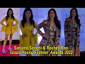 Gorgeous Sanjana Sanghi With Hot Bold Rochell Rao Arrives Grazia Young Fashion Awards 2022