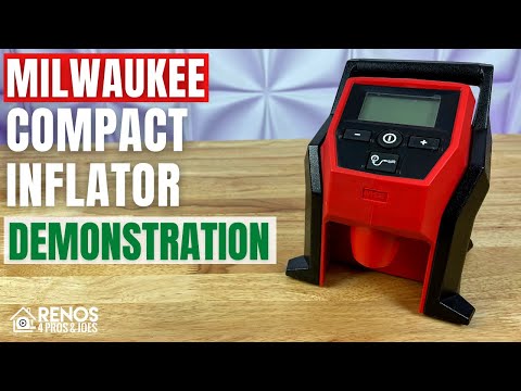 Milwaukee M12 Compact Inflator Tool | Demonstration and Review