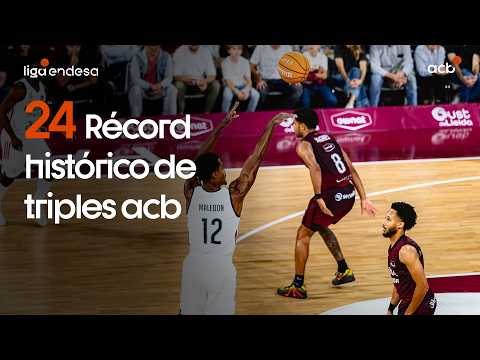 El Real Madrid bate el récord de triple de la competición