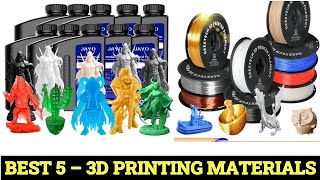 Top 5 Best 3D Printing Materials in 2025