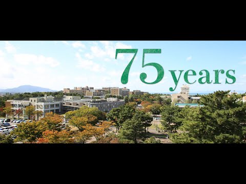 Niigata University 75th anniversary movie