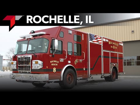 Rochelle, Illinois Toyne Pumper Fire Apparatus Delivery