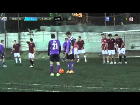 7 FISROY FC vs C  A  SARANA 2 - 6a fecha Egr A   zona 1 - 09/04/2016