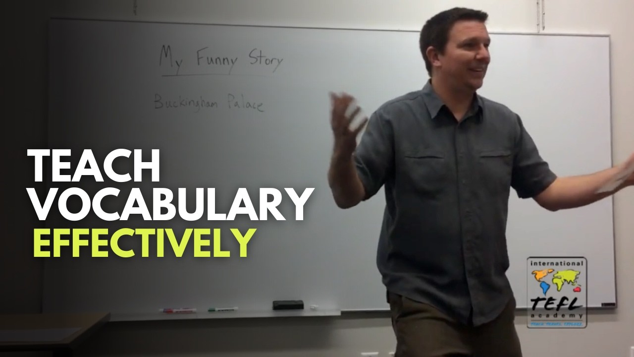 Pre-teaching Vocabulary - International TEFL Academy