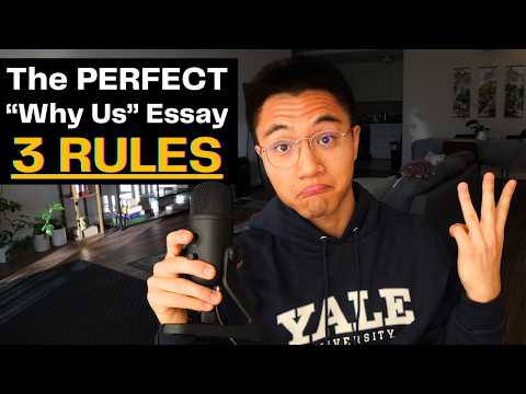 How to Write the PERFECT Why Our School Essay | Ivy League Supplemental Masterclass