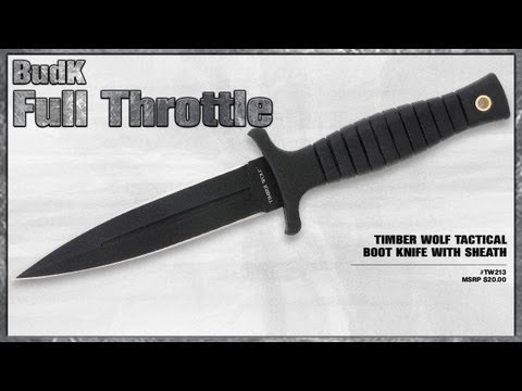 Timber Wolf Tactical Boot Knife with Sheath