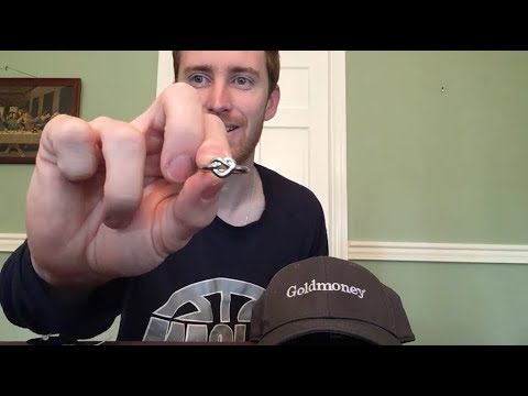 Unboxing Video - 24K Platinum Ring from Menē - Winner of @Goldmatters' Steemit Contest