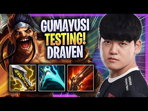 GUMAYUSI TESTING DRAVEN IN KR SOLOQ! - T1 Gumayusi Plays Draven ADC vs Xayah! | Season 2023