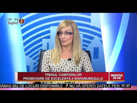 Sighetul de Azi 13 iulie 2015 - Trenul campionilor, promovare de excelenta a Maramuresulu