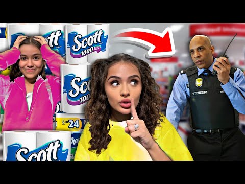 My Sister and I Tried STAYING OVERNIGHT AT TARGET For 24 HOURS !