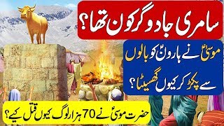 SAMRI JADUGAR KI HAQEEQAT | MUSA (A.S) NAE HAROON (A.S) KO SIR SE PAKAR K KU GHSEETA