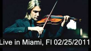 David Garrett - Asturias - Live in Miami, Fl (HD Sound)