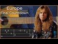 Final Countdown - Europe (Simple Guitar Tab)