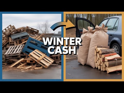 Start a Low-Cost Firewood Delivery Service from Your Own Garden UK | Earn a Steady Winter Income 2026 - low-cost business idea