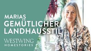 Wohnen im Landhausstil | So gemütlich ist Marias Haus im Wald (Roomtour)