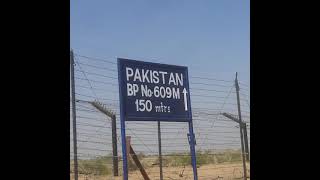 India - Pakistan Border  Jaisalmer  Rajasthan