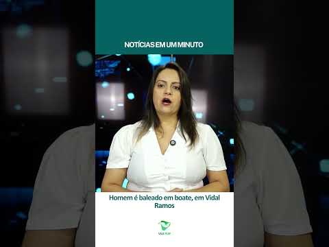 Homem é baleado em boate, em Vidal Ramos (21/11/25)