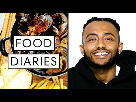 アミネが1日に食べるものすべて｜フードダイアリー。一口サイズ｜ハーパーズ バザール (Everything Aminé Eats in a Day | Food Diaries: Bite Size | Harper's BAZAAR)